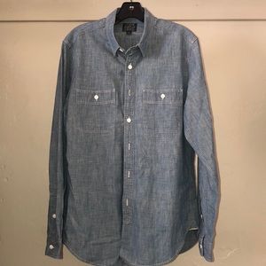 J Crew Men’s Denim Button Down